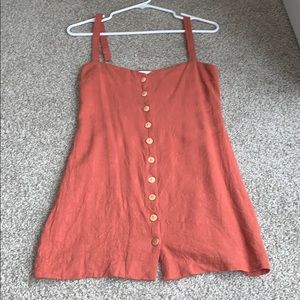 Impeccable Pig button up Dress. Size: S